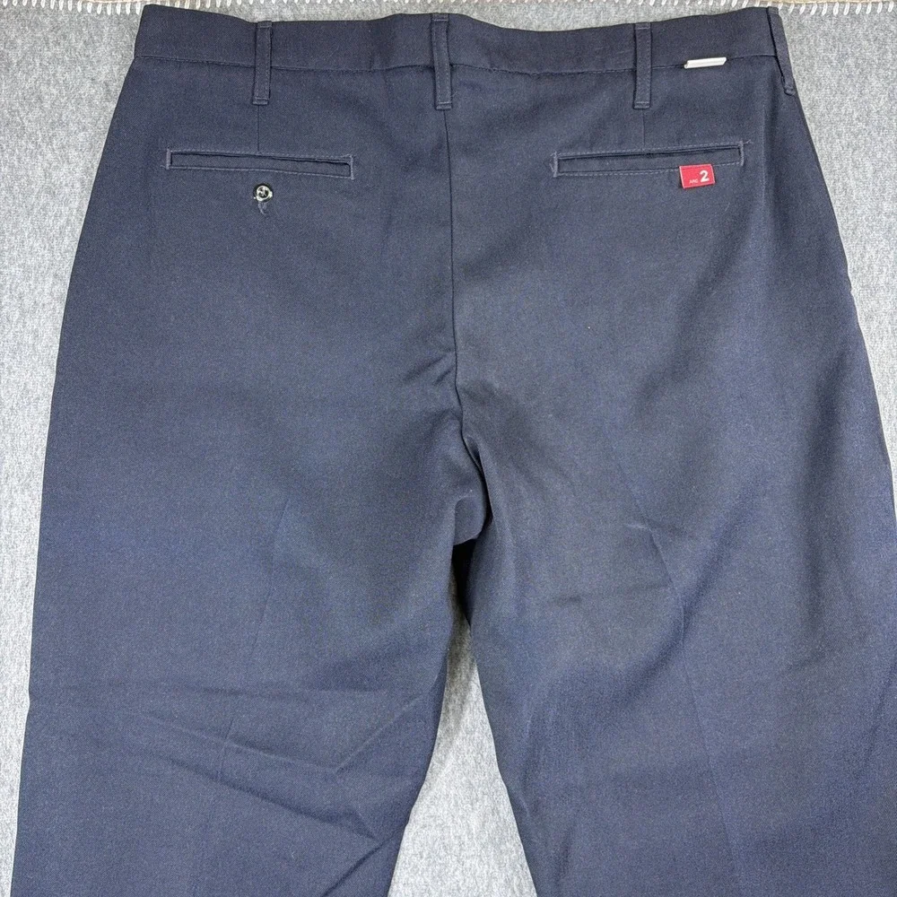 Unifirst Armorex FR Flame Resistant Pants Mens 40x30 Navy Blue CAT 2 Work EMS